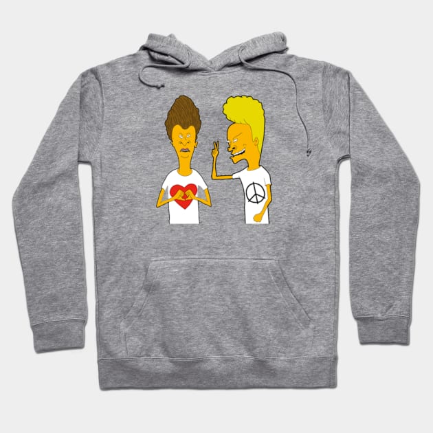 Beavis and butt head hoodie top